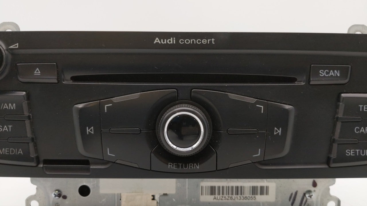 2010-2012 Audi A4 Quattro Am Fm Cd Player Radio Receiver - Oemusedautoparts1.com