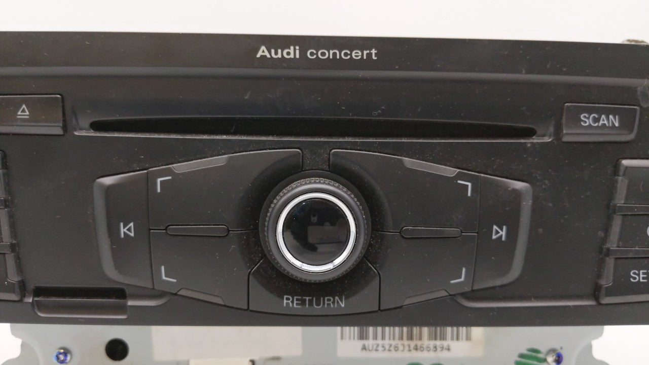 2010-2012 Audi A4 Quattro Am Fm Cd Player Radio Receiver - Oemusedautoparts1.com