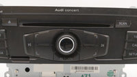 2010-2012 Audi A4 Quattro Am Fm Cd Player Radio Receiver - Oemusedautoparts1.com
