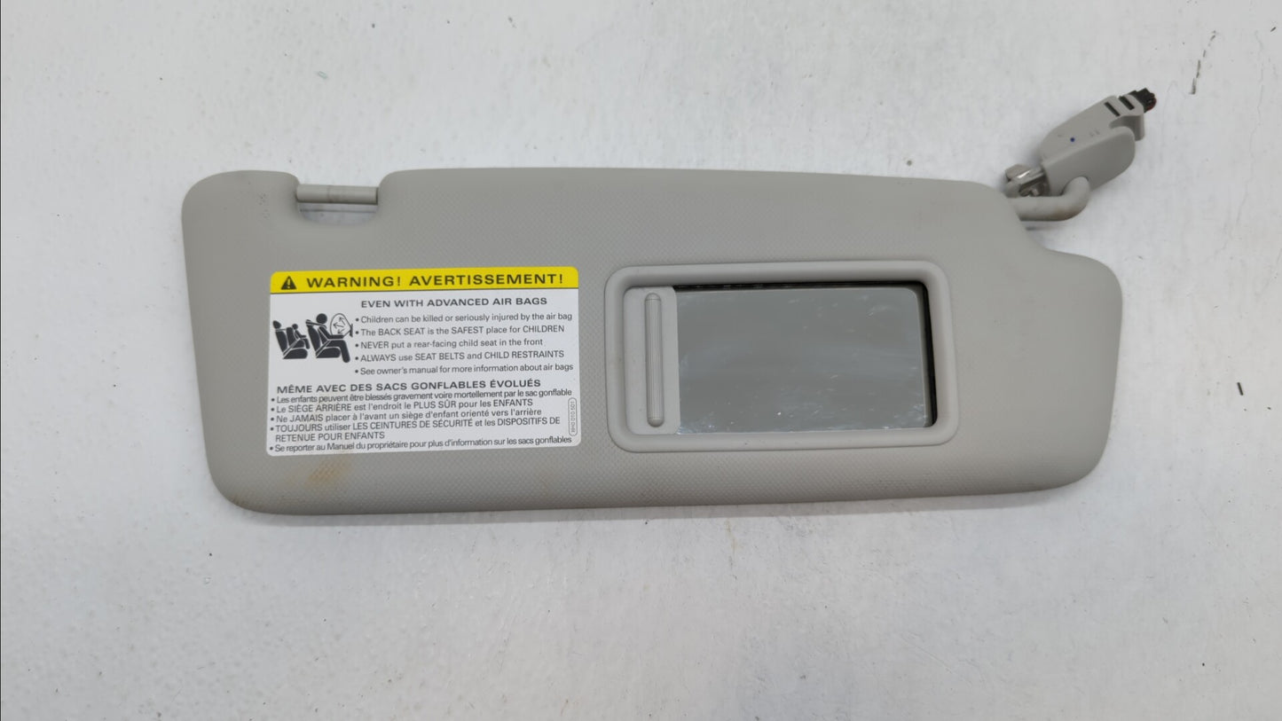 2009-2012 Audi A4 Quattro Sun Visor Shade Replacement Passenger Right Mirror Fits Fits 2009 2010 2011 2012 OEM Used Auto Par