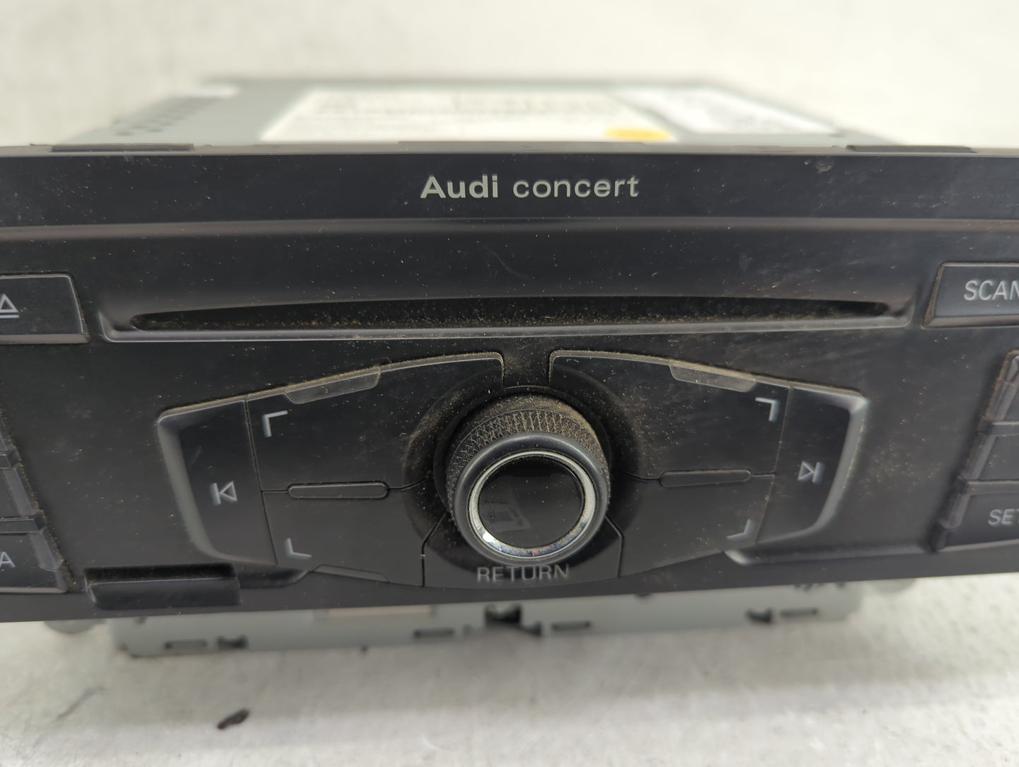 2008-2012 Audi A5 Radio AM FM Cd Player Receiver Replacement P/N:8T1035186R CQ-JA1962G Fits Fits 2008 2009 2010 2011 2012 OE