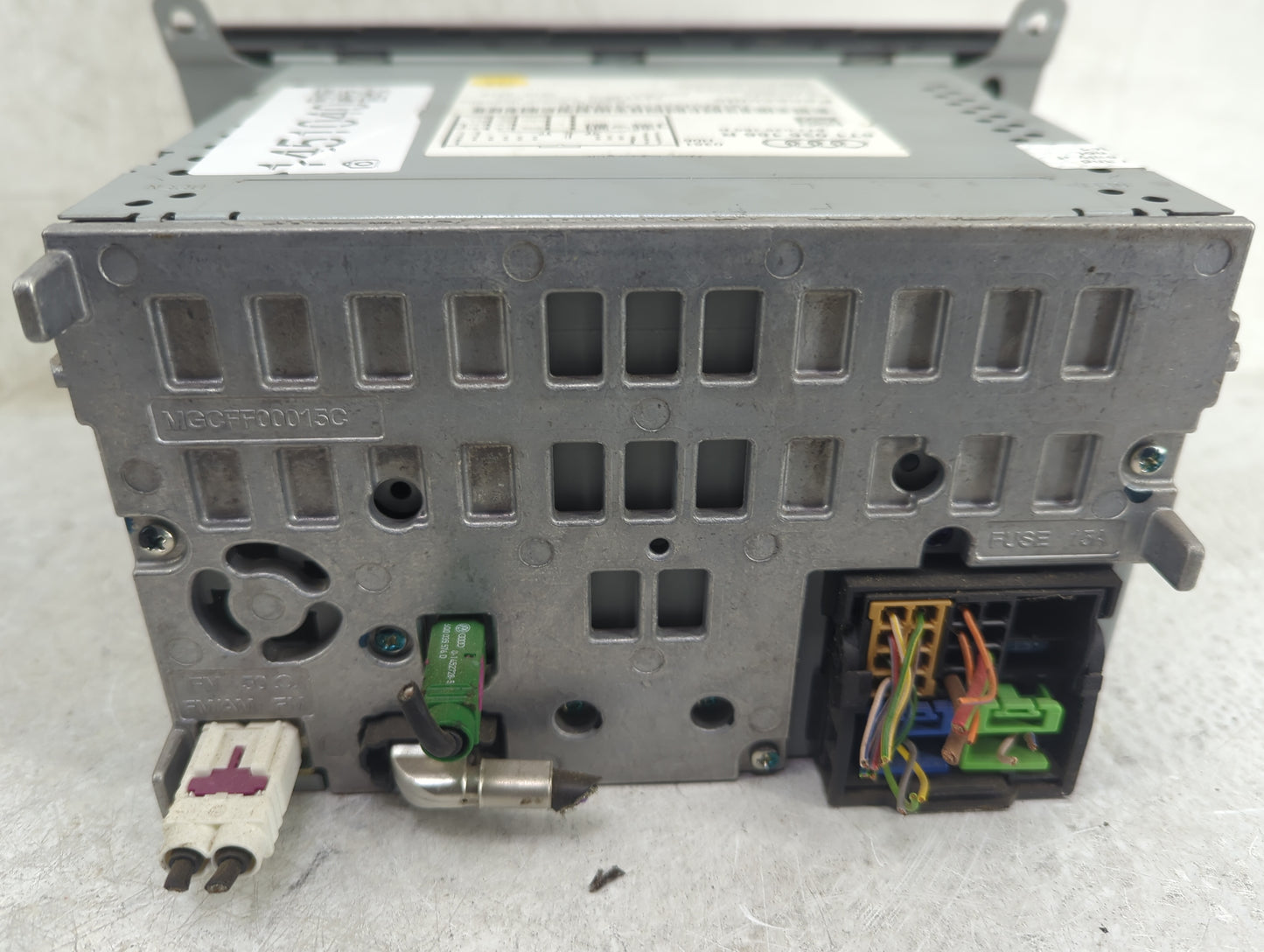 2008-2012 Audi A5 Radio AM FM Cd Player Receiver Replacement P/N:8T1035186R CQ-JA1962G Fits Fits 2008 2009 2010 2011 2012 OE