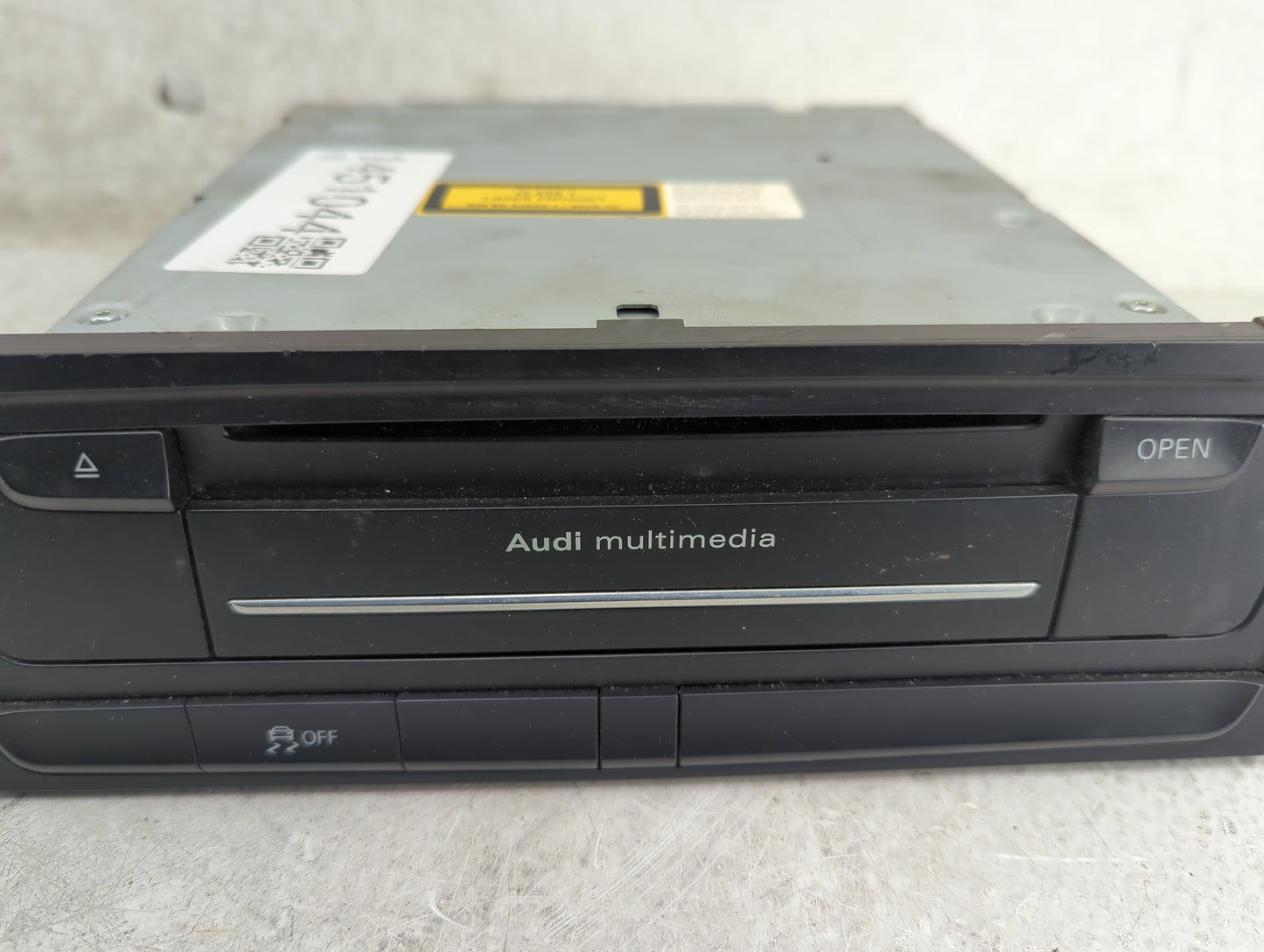 2010-2017 Audi A5 Radio AM FM Cd Player Receiver Replacement P/N:8T1035664C 8T1035664B Fits OEM Used Auto Parts - Oemusedaut