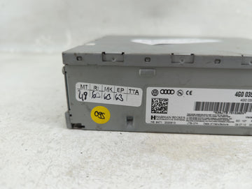 2010-2017 Audi A5 Radio AM FM Cd Player Receiver Replacement P/N:4G0035082 4G0035082H51 Fits OEM Used Auto Parts