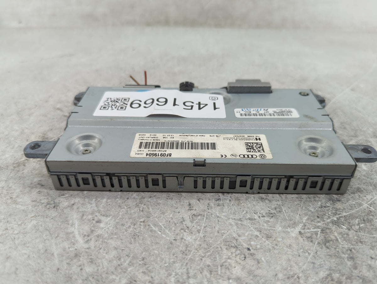 2010-2012 Audi A5 Information Radio Display Screen 1451669 - Oemusedautoparts1.com