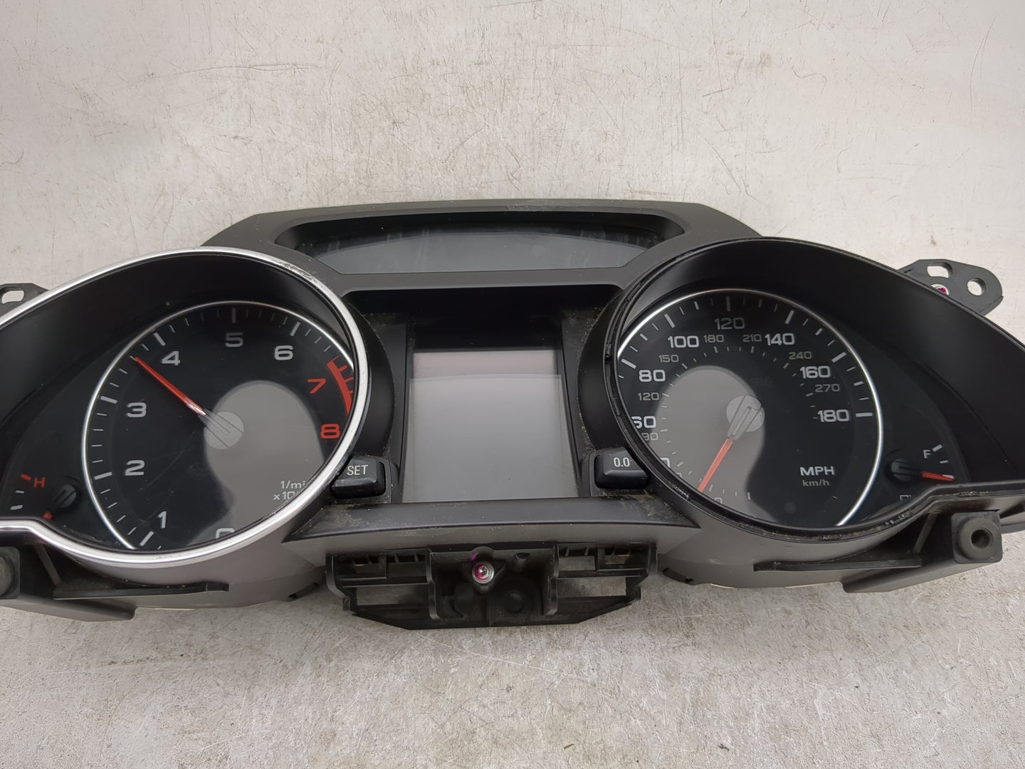 2011-2012 Audi A5 Instrument Cluster Speedometer Gauges P/N:8T0920983A Miles:84K Fits Fits 2011 2012 OEM Used Auto Parts - O