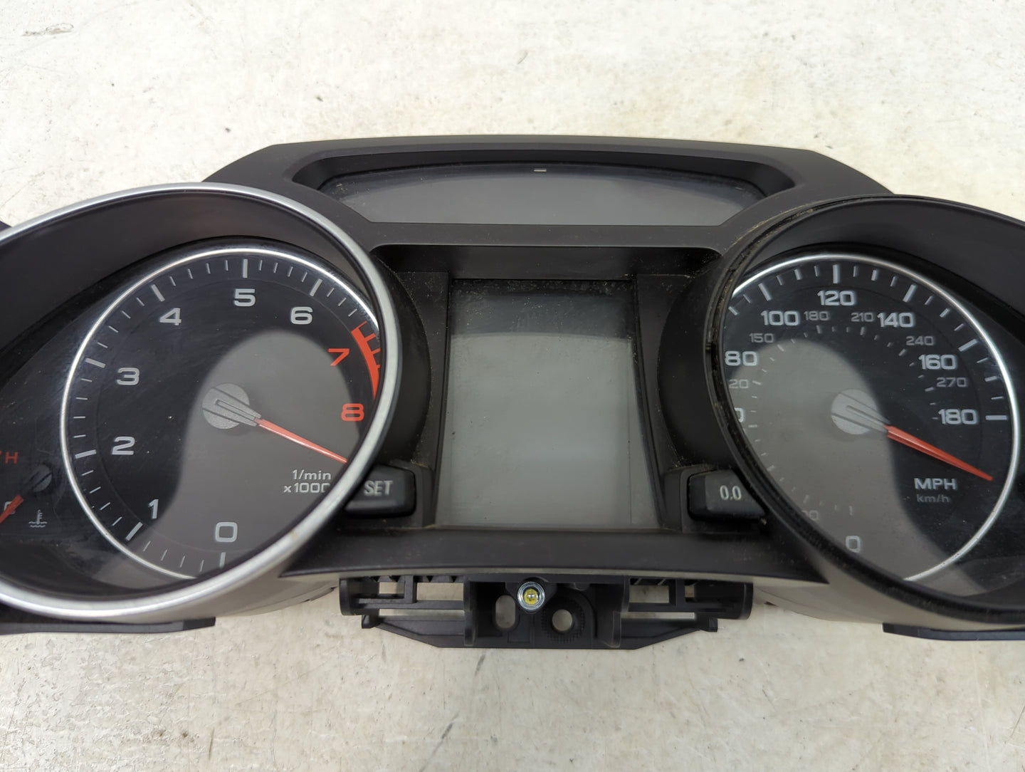 2011-2012 Audi A5 Instrument Cluster Speedometer Gauges P/N:8T0 920 983 A Miles: Fits Fits 2011 2012 OEM Used Auto Parts - O