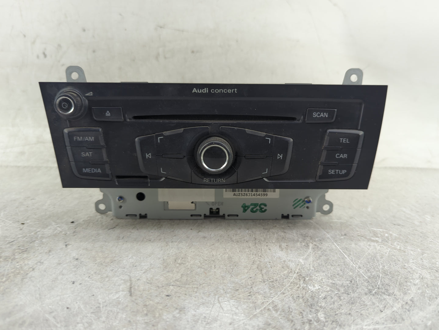2008-2012 Audi A5 Radio AM FM Cd Player Receiver Replacement P/N:8T1035186R CQ-JA1962G Fits Fits 2008 2009 2010 2011 2012 OE