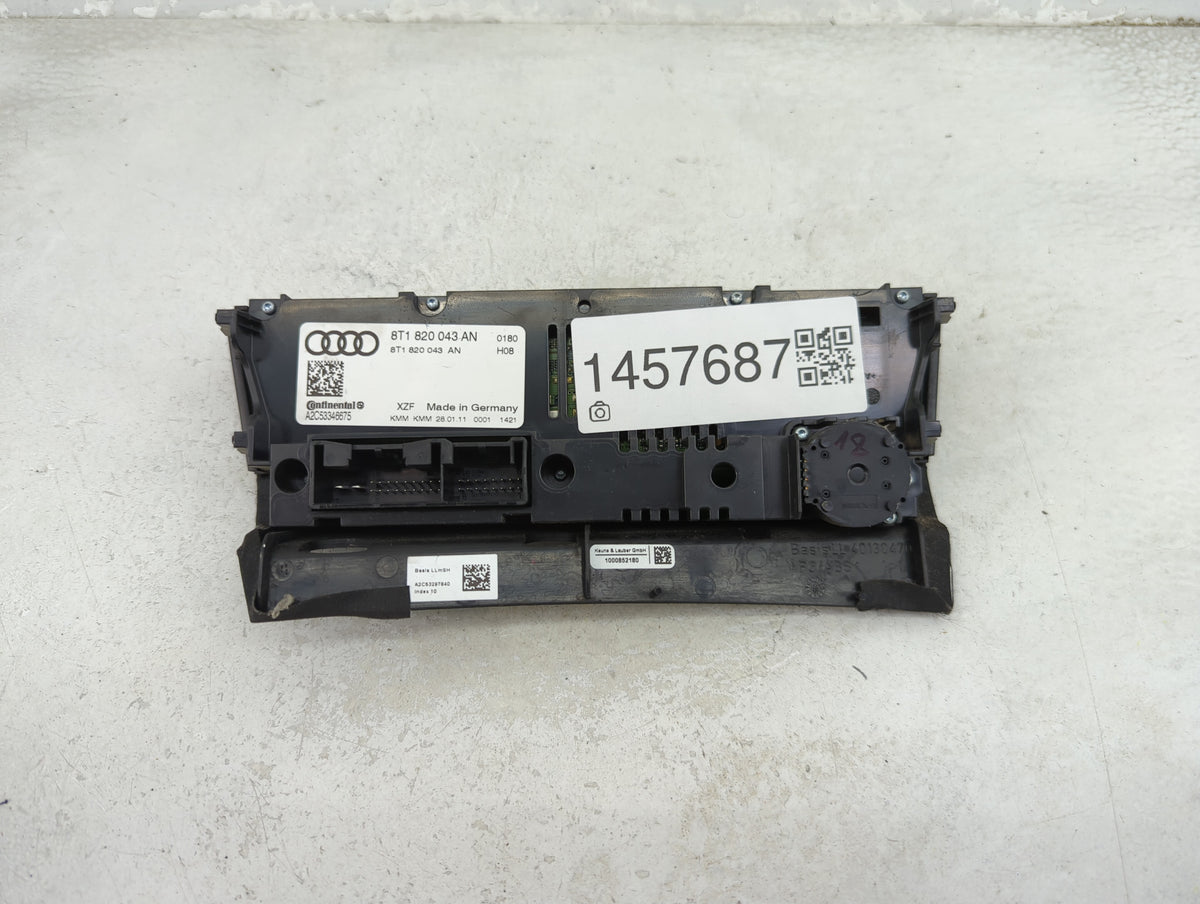 2010-2013 Audi A5 Climate Control Module Temperature AC/Heater Replacement P/N:8T1 820 043 AN Fits Fits 2010 2011 2012 2013 