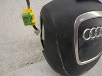 2010-2011 Audi A5 Air Bag Driver Left Steering Wheel Mounted Black - Oemusedautoparts1.com