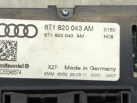 2010-2013 Audi A5 Climate Control Module Temperature AC/Heater Replacement P/N:8T1 820 043 AM Fits Fits 2010 2011 2012 2013 