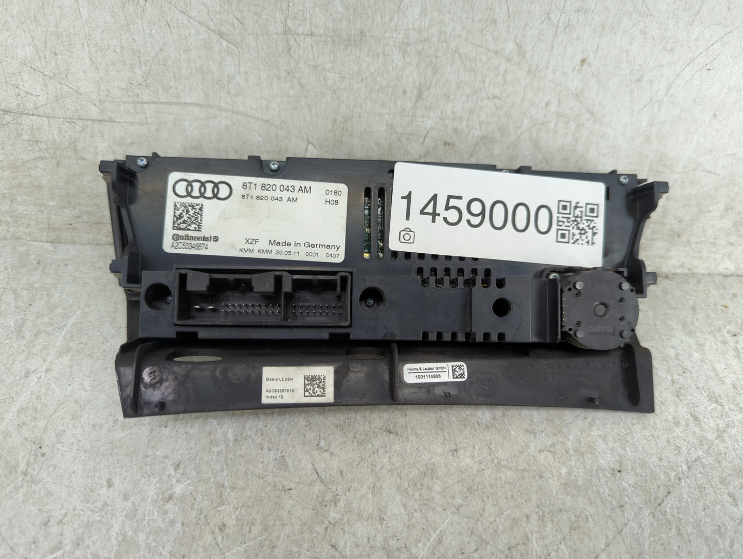 2010-2013 Audi A5 Climate Control Module Temperature AC/Heater Replacement P/N:8T1 820 043 AM Fits Fits 2010 2011 2012 2013 