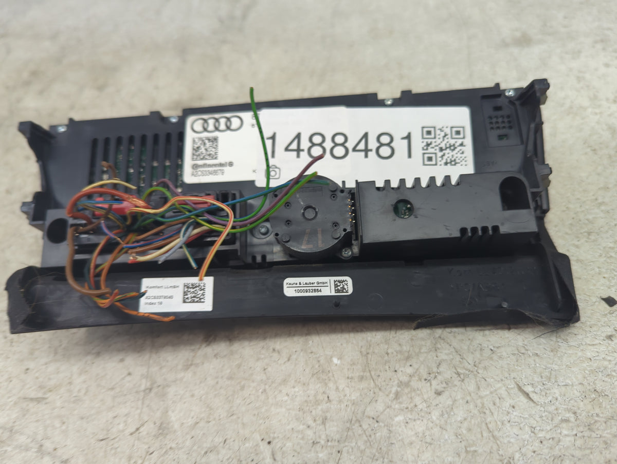 2010-2013 Audi A5 Climate Control Module Temperature AC/Heater Replacement P/N:A2C53346679 A2C53378040 Fits OEM Used Auto Pa