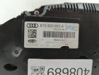 2011 Audi A5 Instrument Cluster Speedometer Gauges P/N:8TO 920 983 A 83800-5CN61 Fits Fits 2014 OEM Used Auto Parts - Oemuse