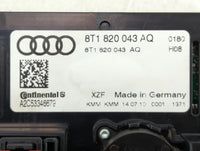 2010-2013 Audi A5 Climate Control Module Temperature AC/Heater Replacement P/N:8K1 820 043 T 8T1 820 043 AQ Fits OEM Used Au