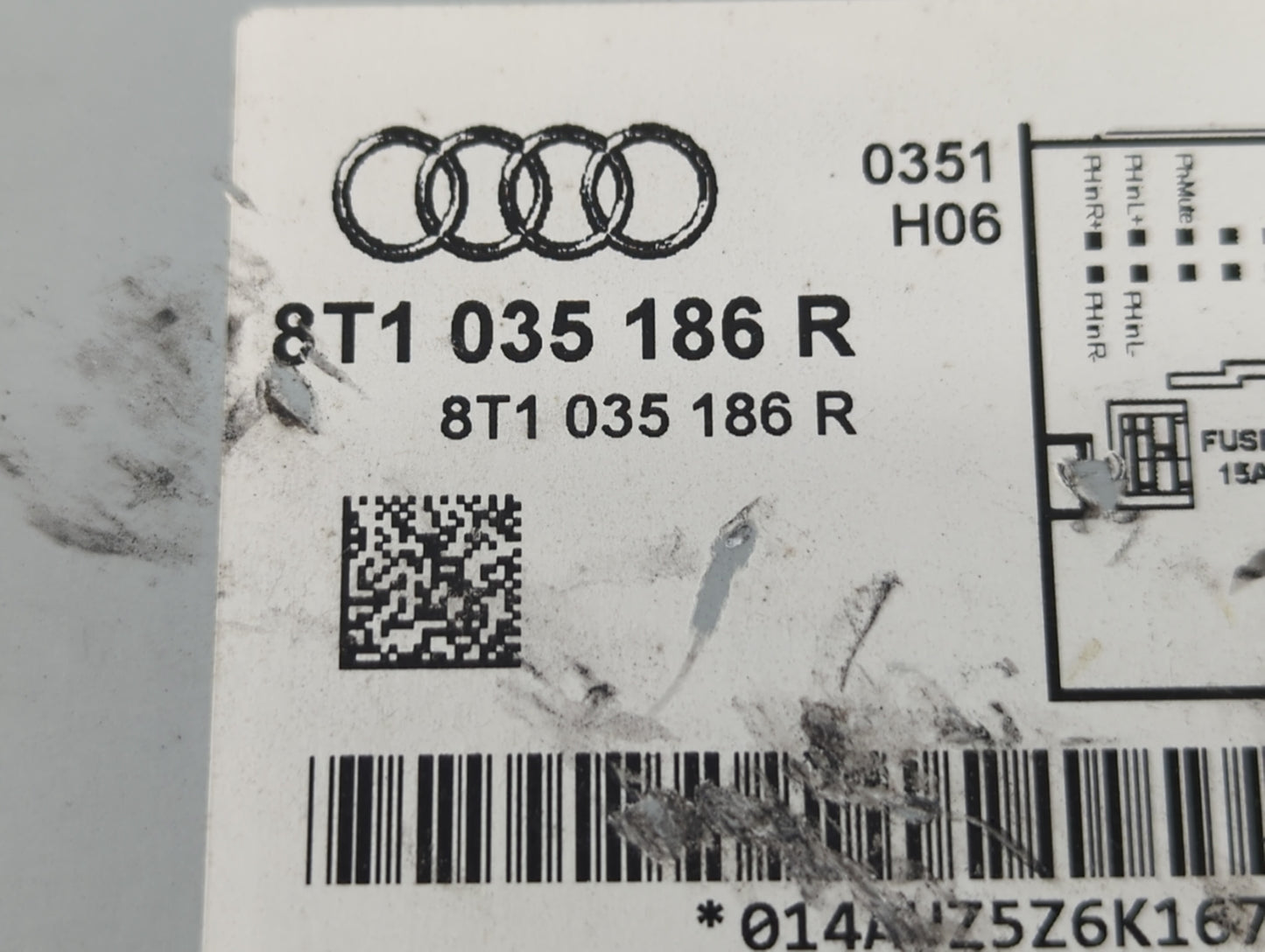 2008-2012 Audi A5 Am Fm Cd Player Radio Receiver - Oemusedautoparts1.com