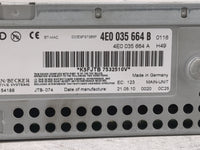2010-2011 Audi A6 Radio AM FM Cd Player Receiver Replacement P/N:4E0 035 664 B Fits Fits 2010 2011 OEM Used Auto Parts - Oem