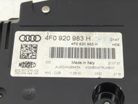 2009-2011 Audi A6 Instrument Cluster Speedometer Gauges P/N:4F0 920 983 H Fits Fits 2009 2010 2011 OEM Used Auto Parts - Oem