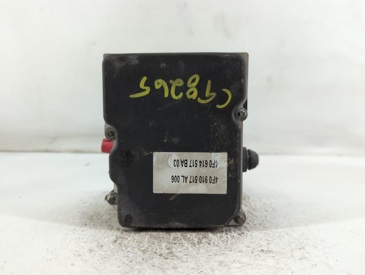 2011 Audi A6 Anti-Lock Brake ABS Pump Module Actuator OEM P/N:4F0 614 517BA Fits OEM Used Auto Parts - Oemusedautoparts1.com