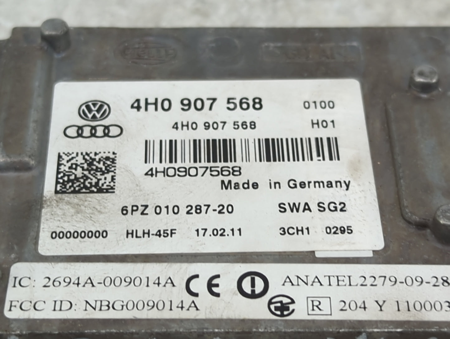 Audi A8 Driver Assist Control Module - Oemusedautoparts1.com