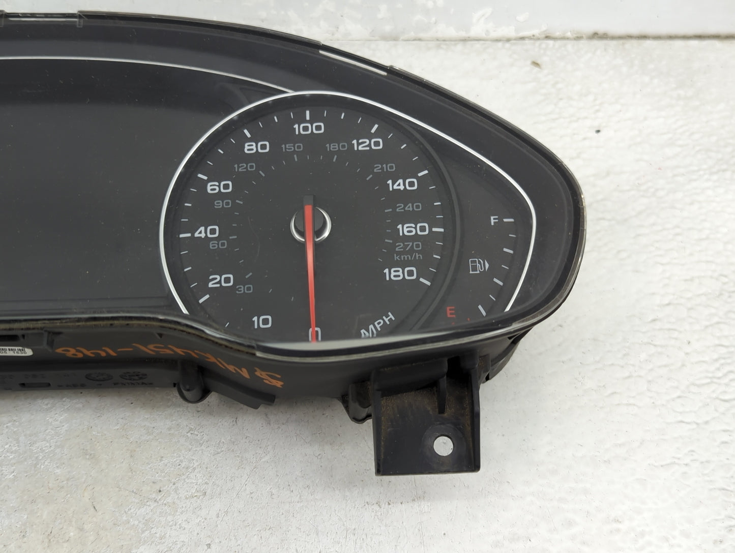 2011-2012 Audi A8 Instrument Cluster Speedometer Gauges P/N:4H0920980C 4H0920980, 0263670071 Miles:86K Fits Fits 2011 2012 O