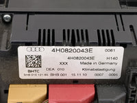 2011-2014 Audi A8 Climate Control Module Temperature AC/Heater Replacement P/N:4H0820043E Fits Fits 2011 2012 2013 2014 OEM 