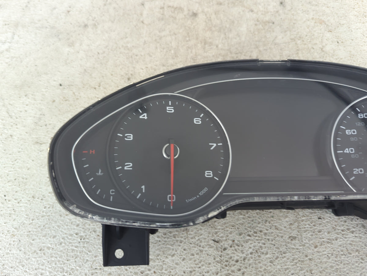 2011-2012 Audi A8 Instrument Cluster Speedometer Gauges P/N:4H0920980C 4H0920980, 0263670071 Miles: Fits Fits 2011 2012 OEM 