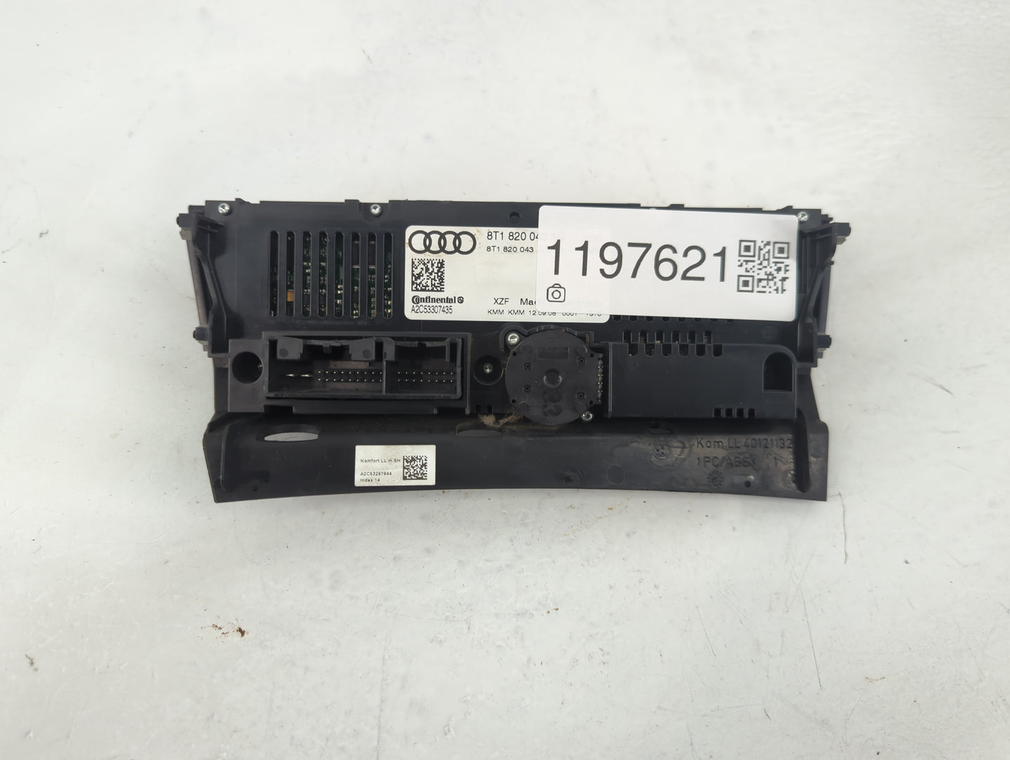 2009-2012 Audi Q5 Climate Control Module Temperature AC/Heater Replacement P/N:8T1 820 043 AQ Fits OEM Used Auto Parts - Oem