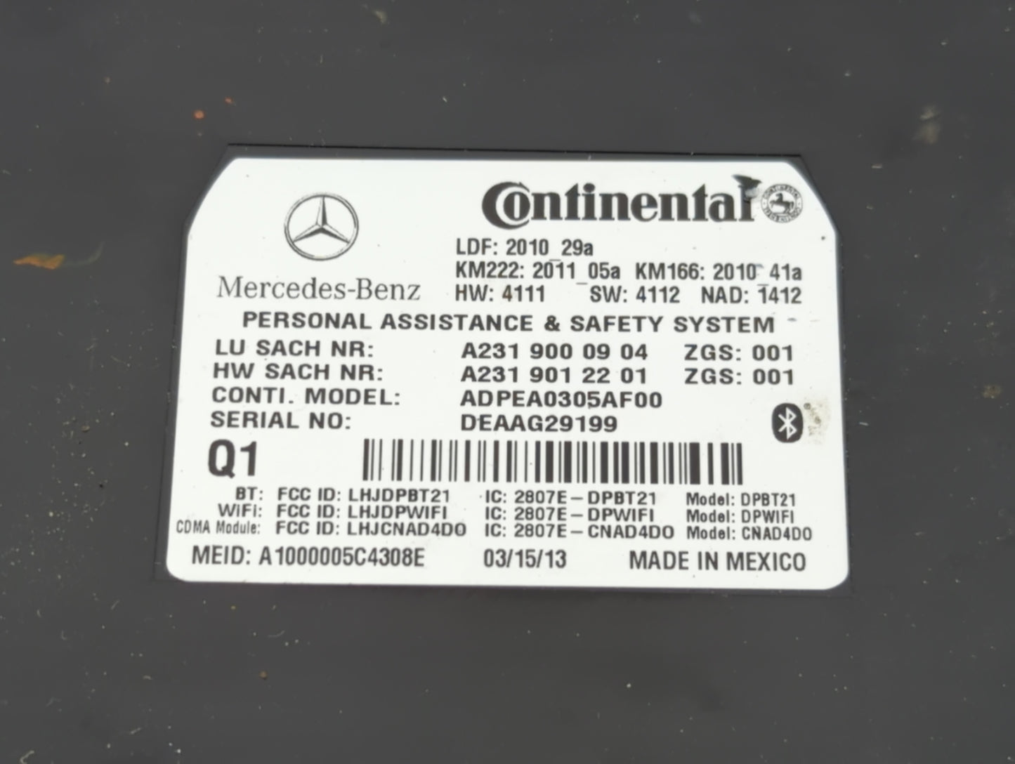 2009-2012 Audi Q5 Radio AM FM Cd Player Receiver Replacement P/N:4G0 035 082 Fits OEM Used Auto Parts - Oemusedautoparts1.co