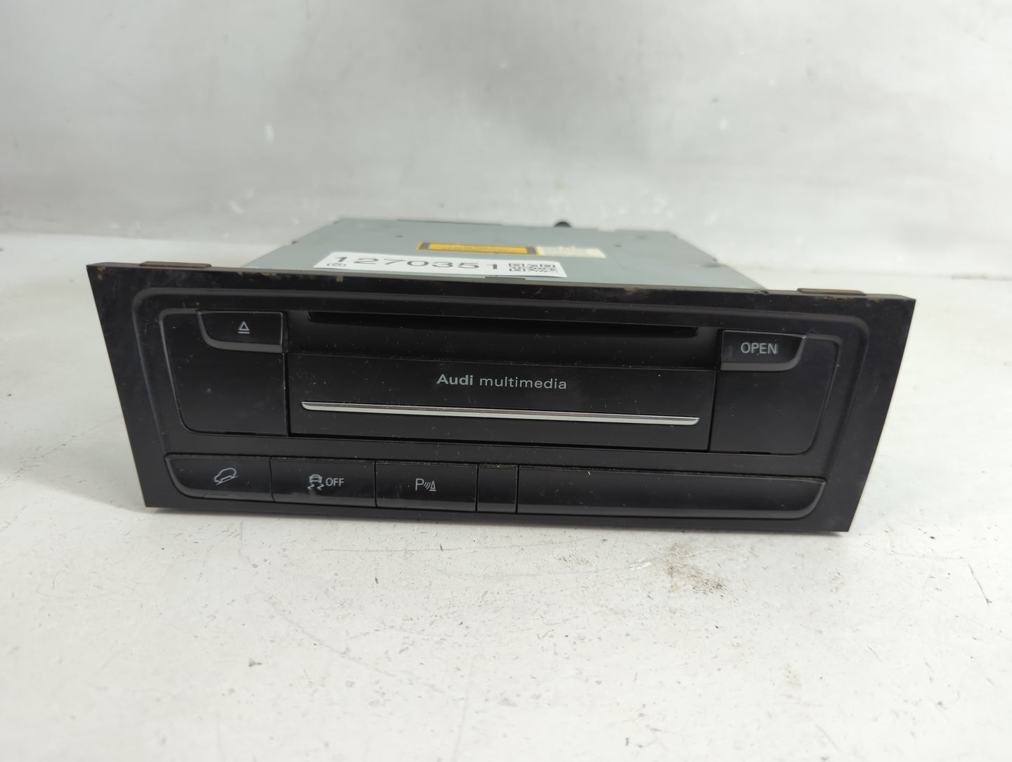 2011-2017 Audi Q5 Radio AM FM Cd Player Receiver Replacement P/N:04294605 Fits Fits 2010 2011 2012 2013 2014 2015 2016 2017 