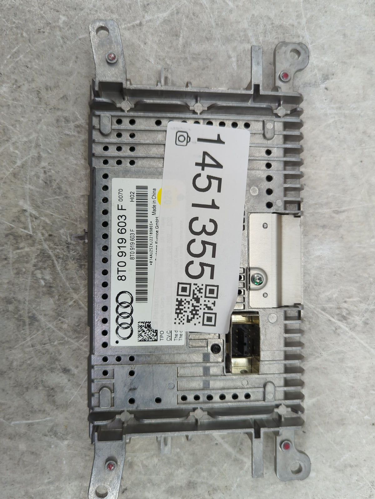 2009-2017 Audi Q5 Information Radio Display Screen 1451355 - Oemusedautoparts1.com