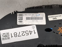 2011-2012 Audi Q5 Instrument Cluster Speedometer Gauges P/N:8R0920981G 503002381305, AUDIEK02A699C Miles:109K Fits Fits 2011
