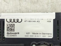 2009-2012 Audi Q5 Climate Control Module Temperature AC/Heater Replacement P/N:8T1 820 043 AQ Fits OEM Used Auto Parts - Oem