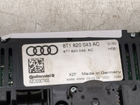 2009-2012 Audi Q5 Climate Control Module Temperature AC/Heater Replacement P/N:8T1 820 043 AC 8T1 820 043 AQ Fits OEM Used A