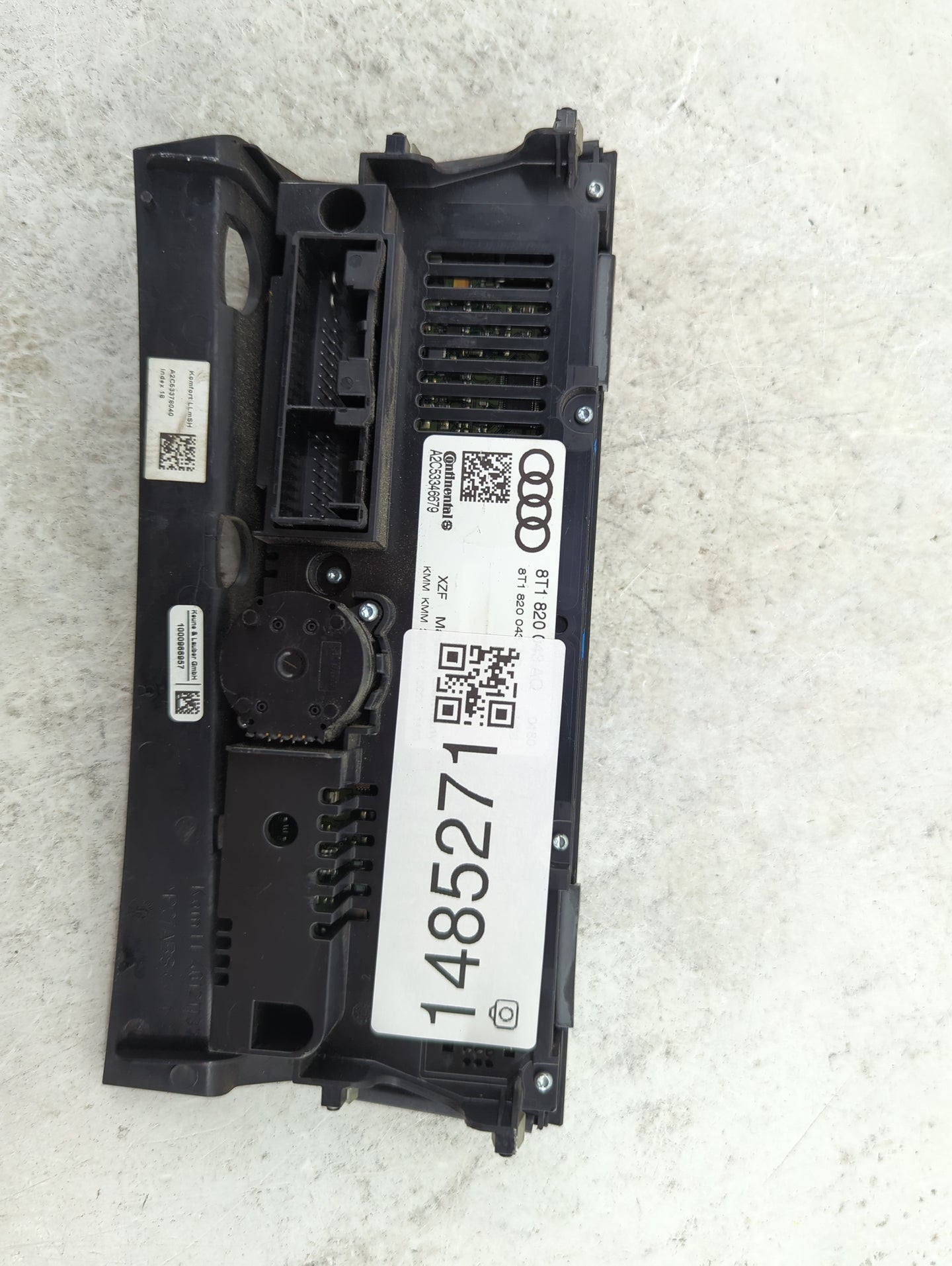 2009-2012 Audi Q5 Climate Control Module Temperature AC/Heater Replacement P/N:8T1820043AC A2C53378040 Fits OEM Used Auto Pa