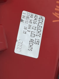 2009-2012 Audi Q5 Passenger Right Side Deck Lid Mounted Tail Light 1513845 - Oemusedautoparts1.com
