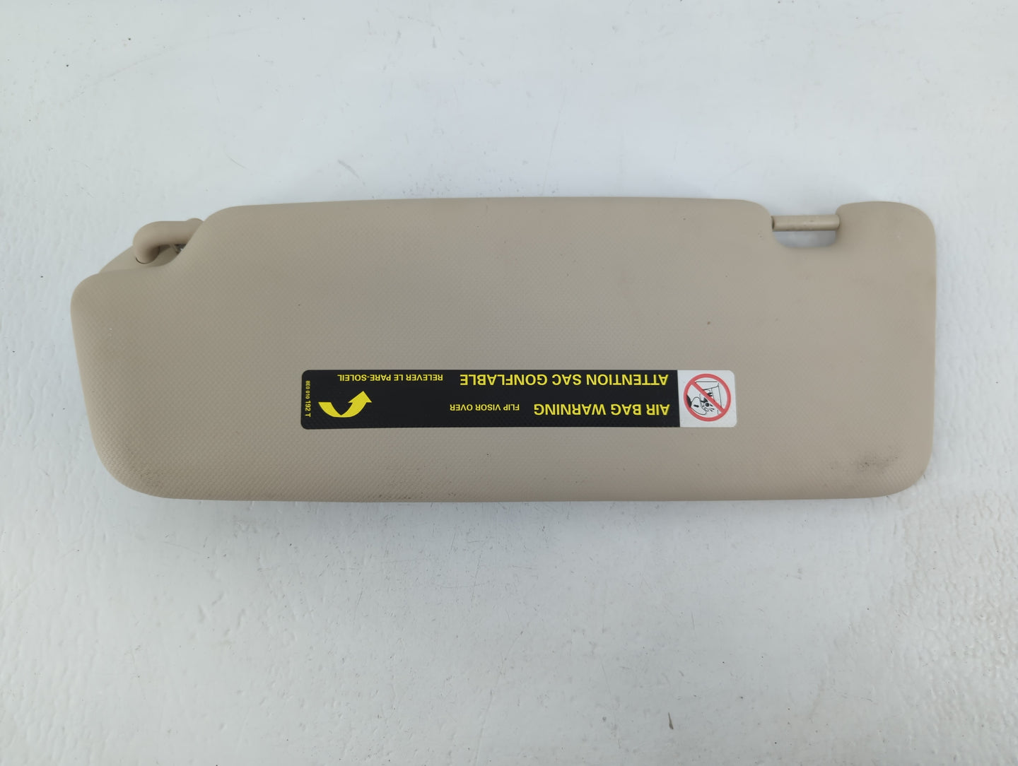 2011 Audi Q5 Sun Visor Shade Replacement Passenger Right Mirror Fits Fits 2009 2010 2012 OEM Used Auto Parts - Oemusedautopa