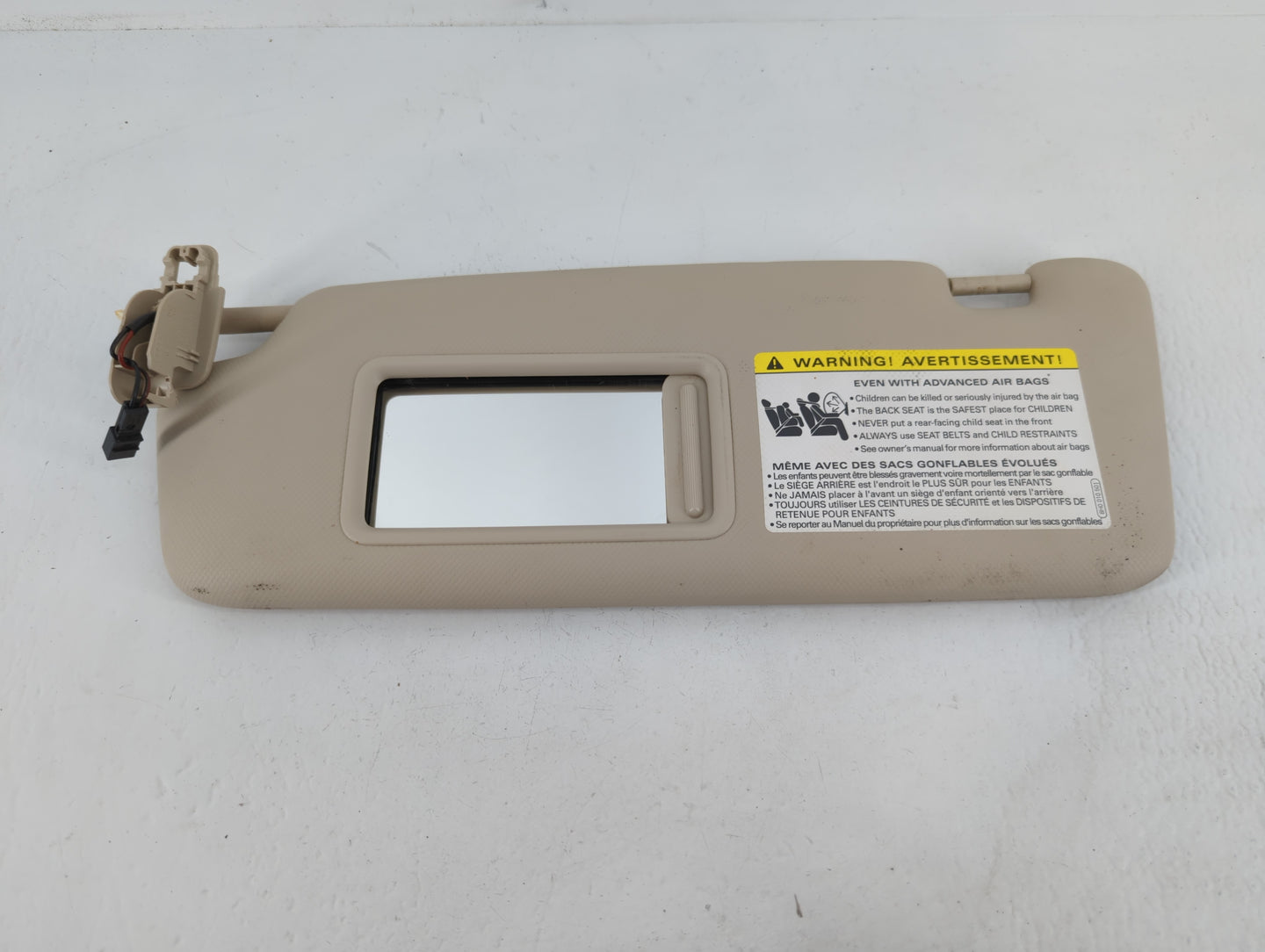 2011 Audi Q5 Sun Visor Shade Replacement Driver Left Mirror Fits Fits 2009 2010 2012 OEM Used Auto Parts - Oemusedautoparts1