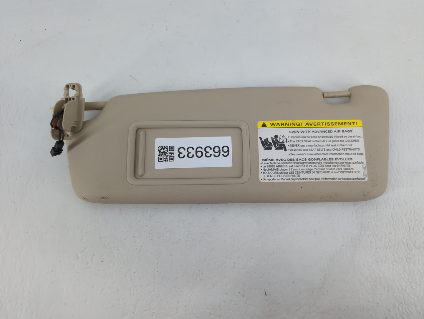 2011 Audi Q5 Sun Visor Shade Replacement Driver Left Mirror Fits Fits 2009 2010 2012 OEM Used Auto Parts - Oemusedautoparts1