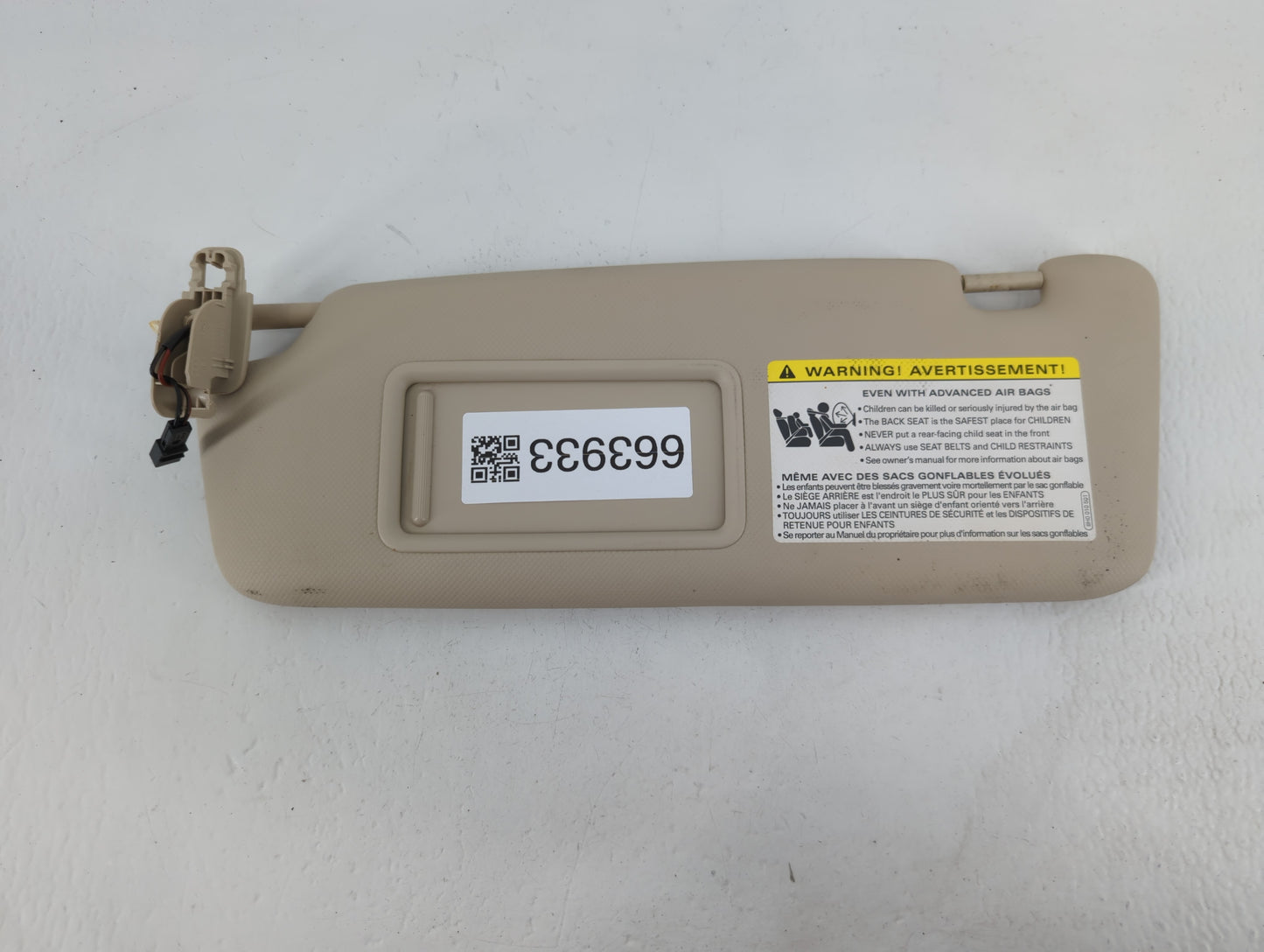 2011 Audi Q5 Sun Visor Shade Replacement Driver Left Mirror Fits Fits 2009 2010 2012 OEM Used Auto Parts - Oemusedautoparts1