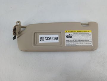2011 Audi Q5 Sun Visor Shade Replacement Driver Left Mirror Fits Fits 2009 2010 2012 OEM Used Auto Parts