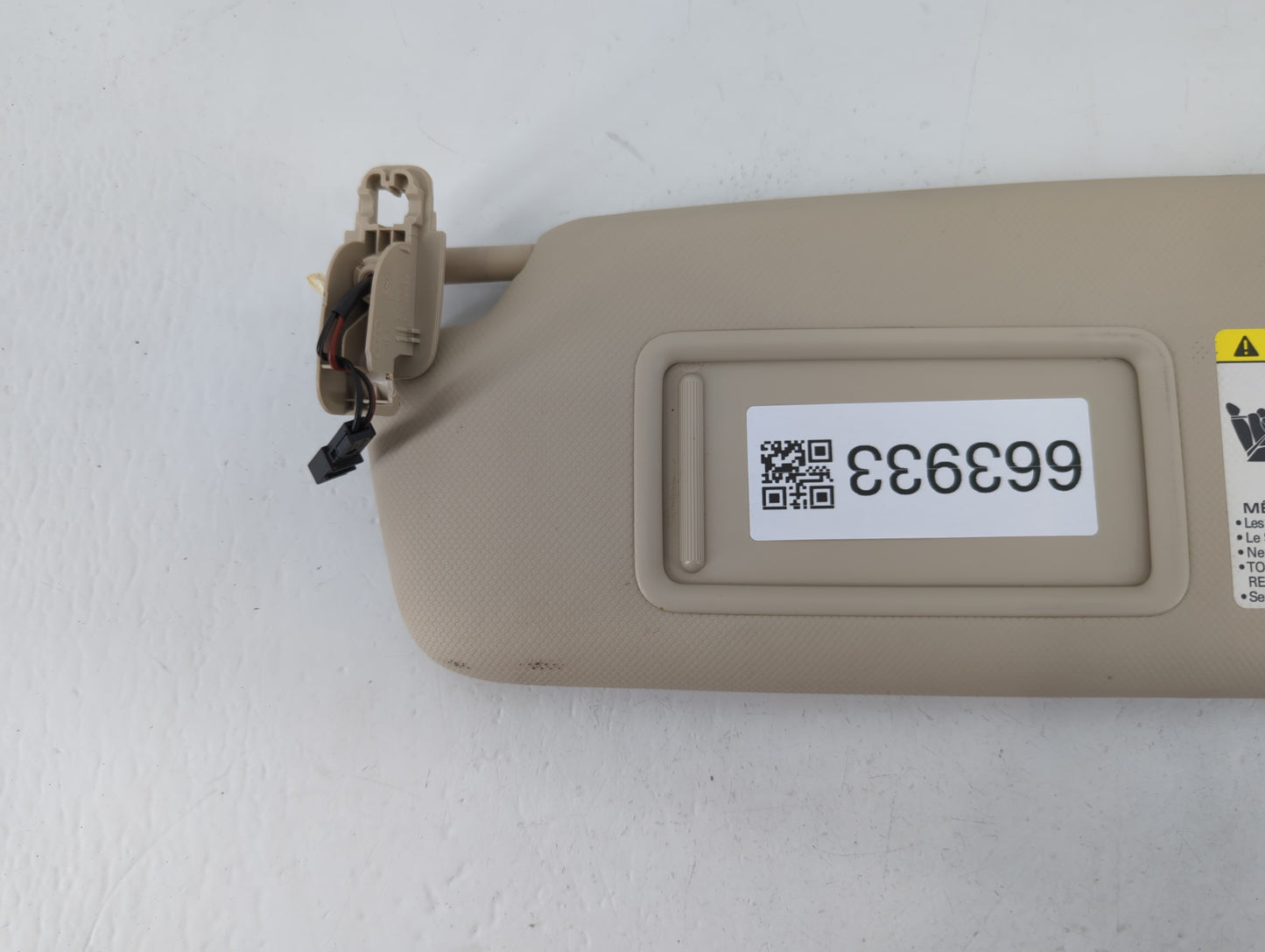 2011 Audi Q5 Sun Visor Shade Replacement Driver Left Mirror Fits Fits 2009 2010 2012 OEM Used Auto Parts - Oemusedautoparts1