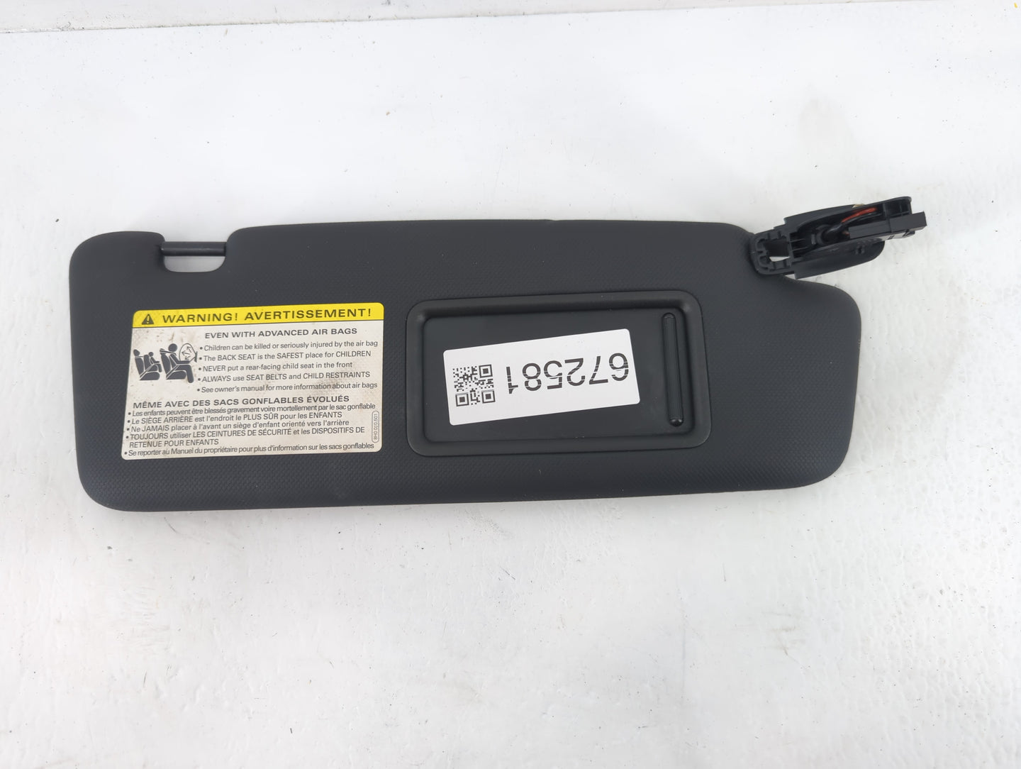 2011 Audi Q5 Sun Visor Shade Replacement Passenger Right Mirror Fits Fits 2009 2010 2012 OEM Used Auto Parts - Oemusedautopa