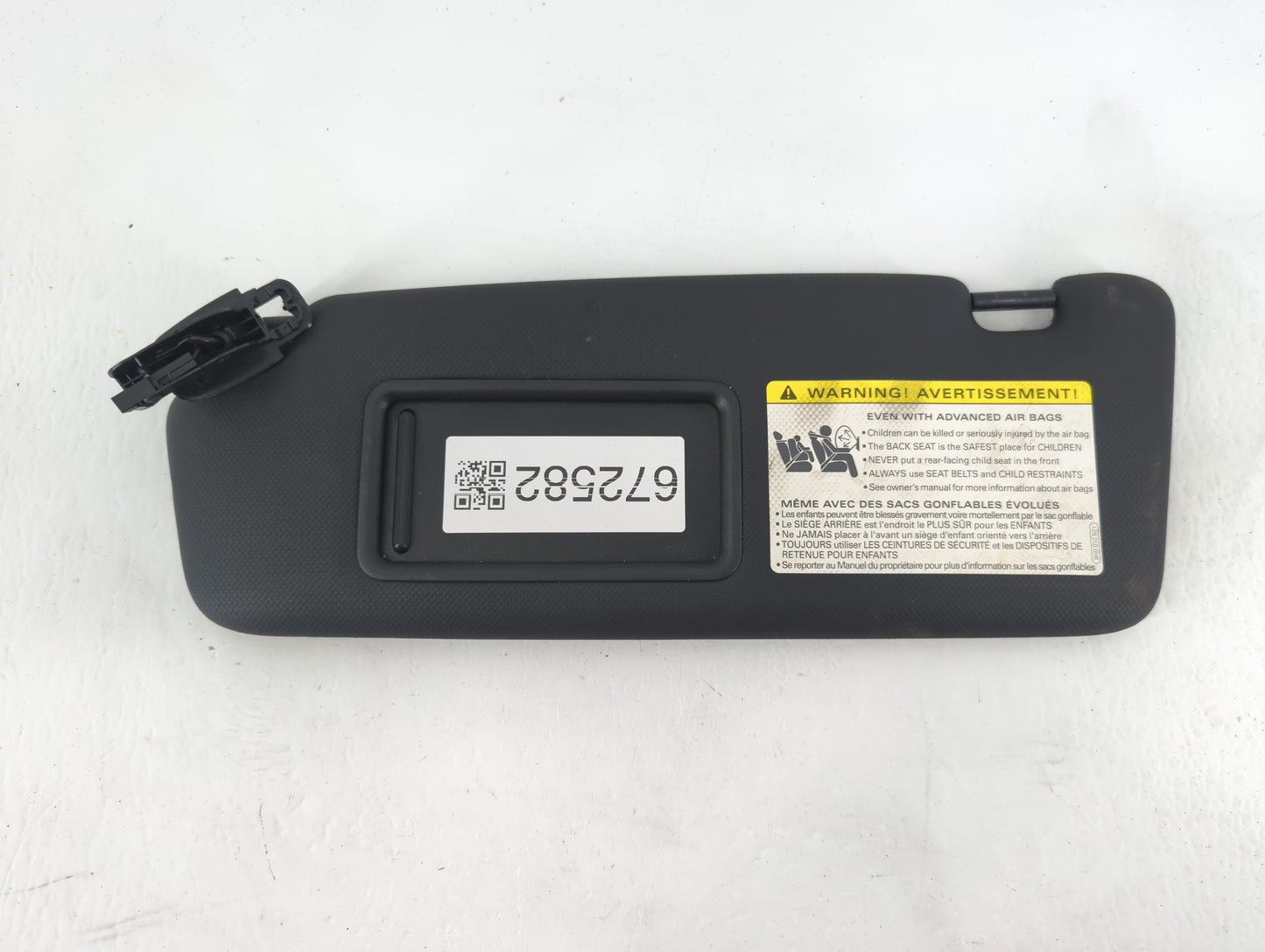 2011 Audi Q5 Sun Visor Shade Replacement Driver Left Mirror Fits Fits 2009 2010 2012 OEM Used Auto Parts - Oemusedautoparts1