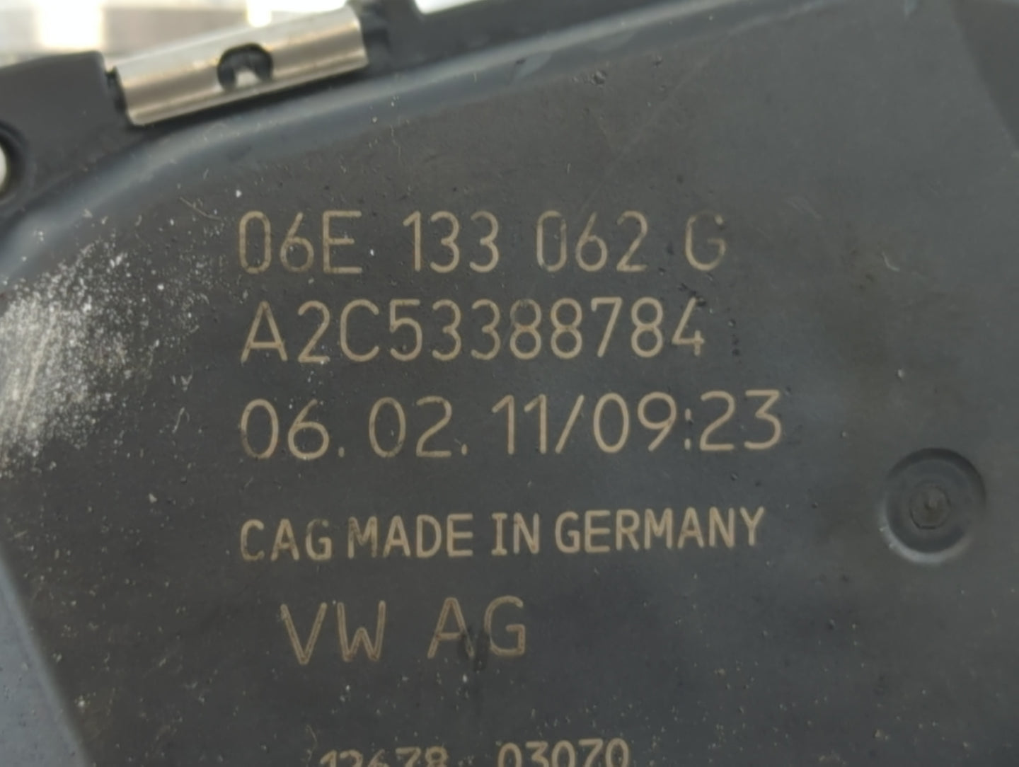 2009-2017 Audi Q5 Throttle Body P/N:06E 133 062 G A2C53388784 Fits OEM Used Auto Parts - Oemusedautoparts1.com