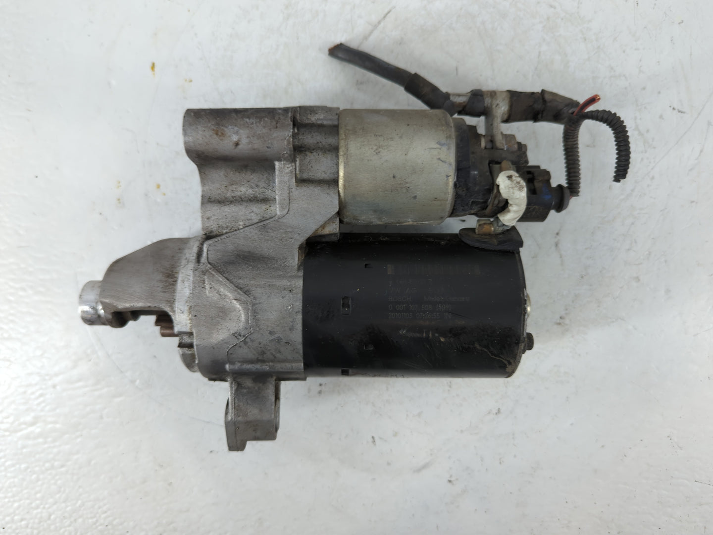 2010-2012 Audi Q5 Car Starter Motor Solenoid OEM P/N:20101103 06H 911 021 A Fits Fits 2010 2011 2012 OEM Used Auto Parts - O