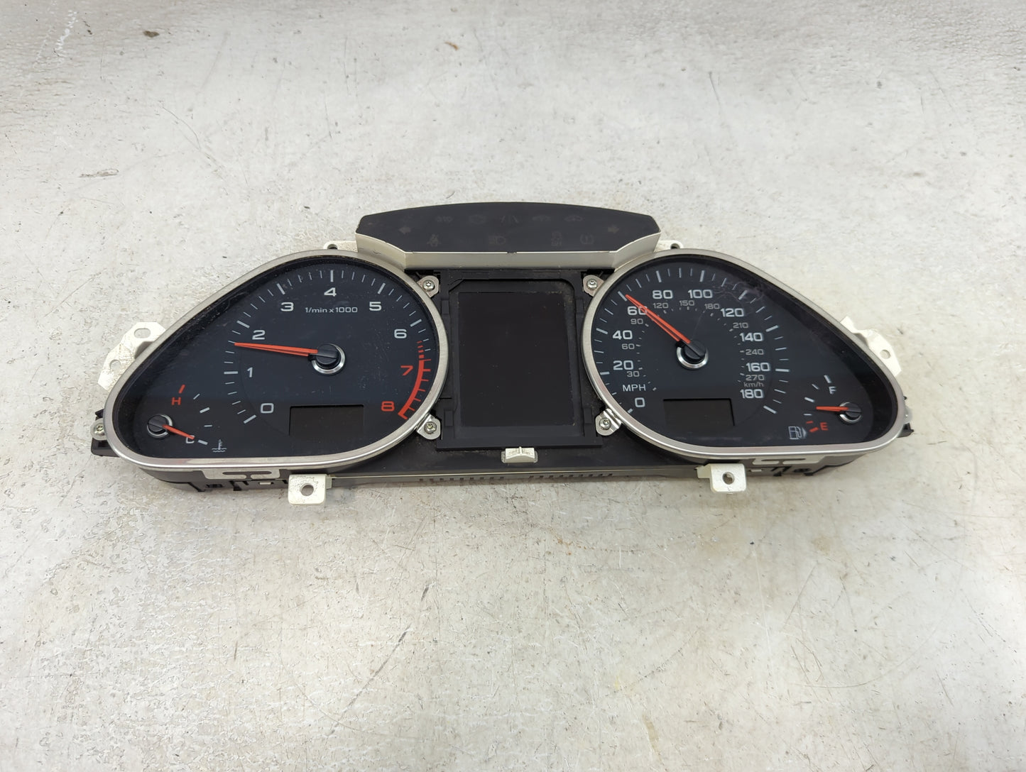 2011 Audi Q7 Instrument Cluster Speedometer Gauges P/N:4L0 920 984 C Miles: Fits OEM Used Auto Parts - Oemusedautoparts1.com