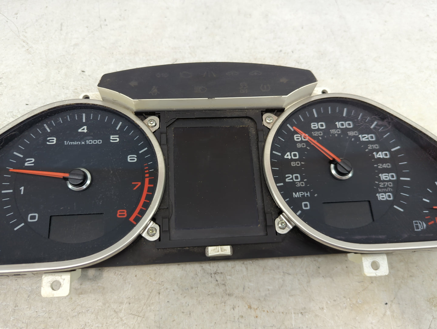2011 Audi Q7 Instrument Cluster Speedometer Gauges P/N:4L0 920 984 C Miles: Fits OEM Used Auto Parts - Oemusedautoparts1.com