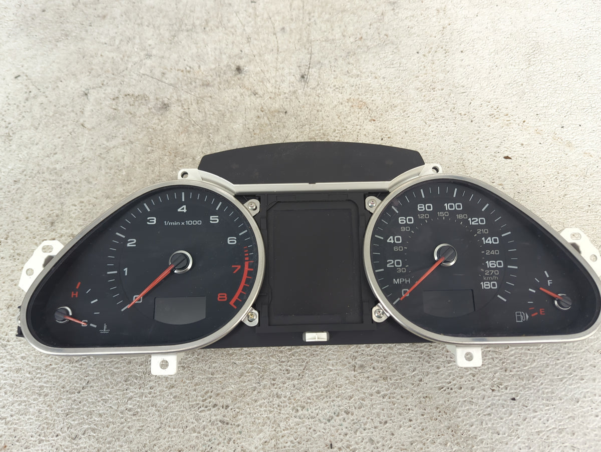 2011 Audi Q7 Instrument Cluster Speedometer Gauges P/N:4L0920984C 503000825306 Miles: Fits OEM Used Auto Parts - Oemusedauto