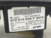 2011 Audi S4 Radio AM FM Cd Player Receiver Replacement P/N:8T0919609F 8T0919609FWFX Fits OEM Used Auto Parts - Oemusedautop